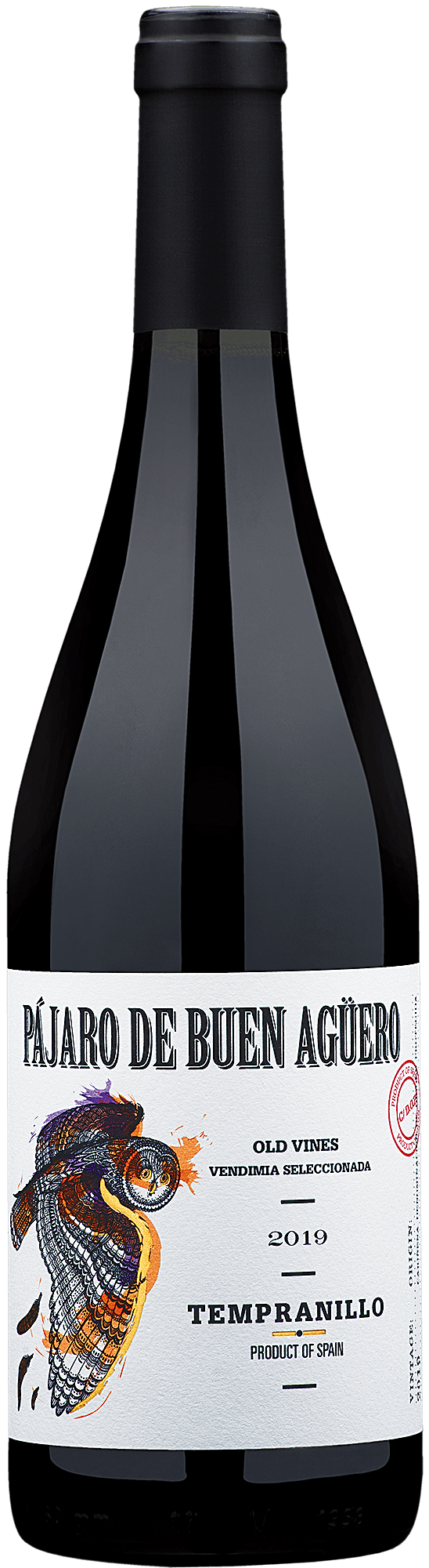 2019 Pájaro de Buen Agüero Old Vines Tempranillo Cariñena DOP
