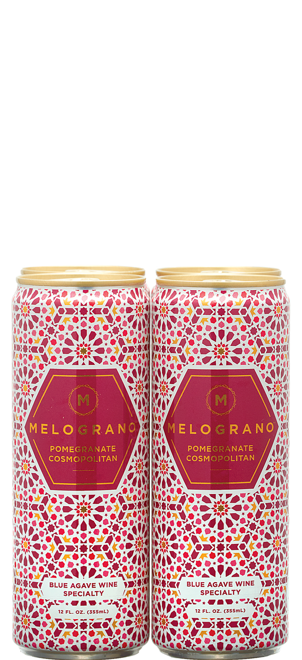 Melograno Canned Ready-to-Drink Cocktail Pomegranate Cosmopolitan 4-Pack