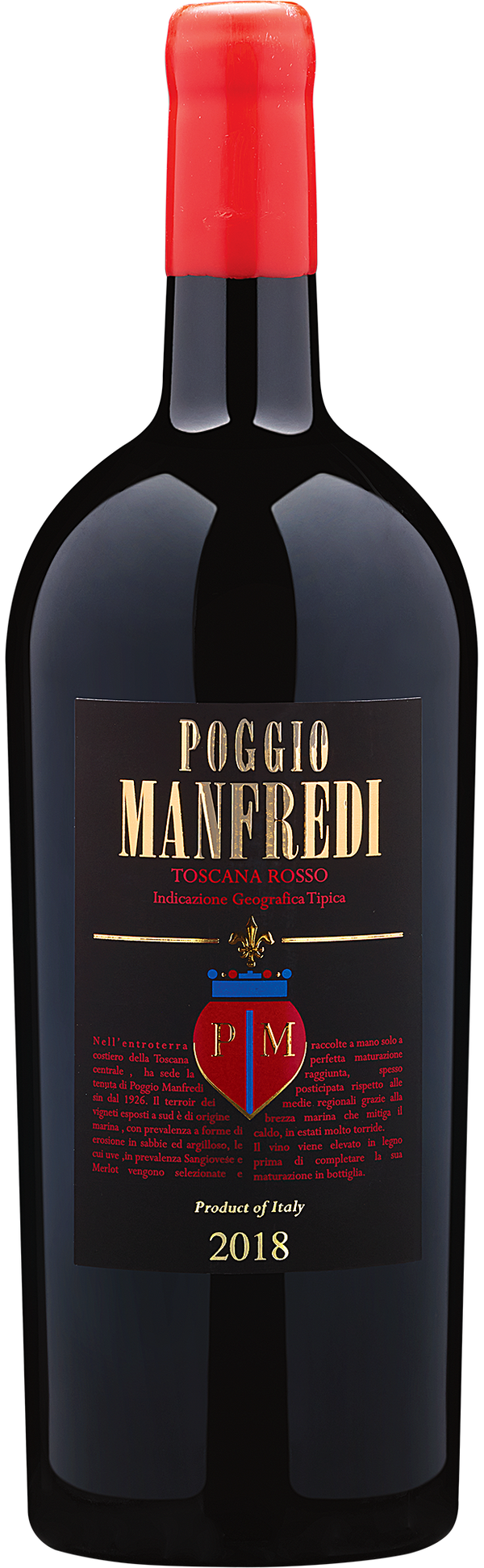 2018 Poggio Manfredi Toscana Rosso I.G.T. Magnum