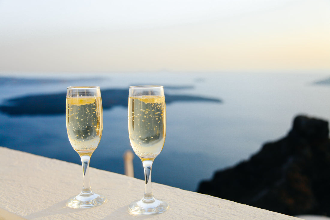 Sparkling Wine on Edge