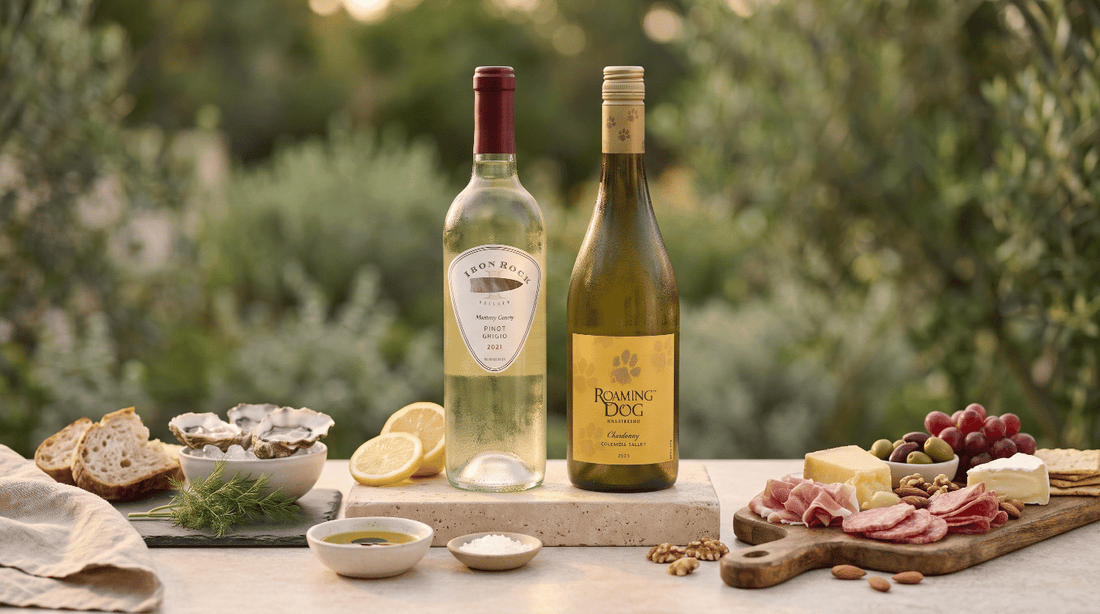 Pinot Grigio vs Chardonnay: Differences, Styles & Which to Choose