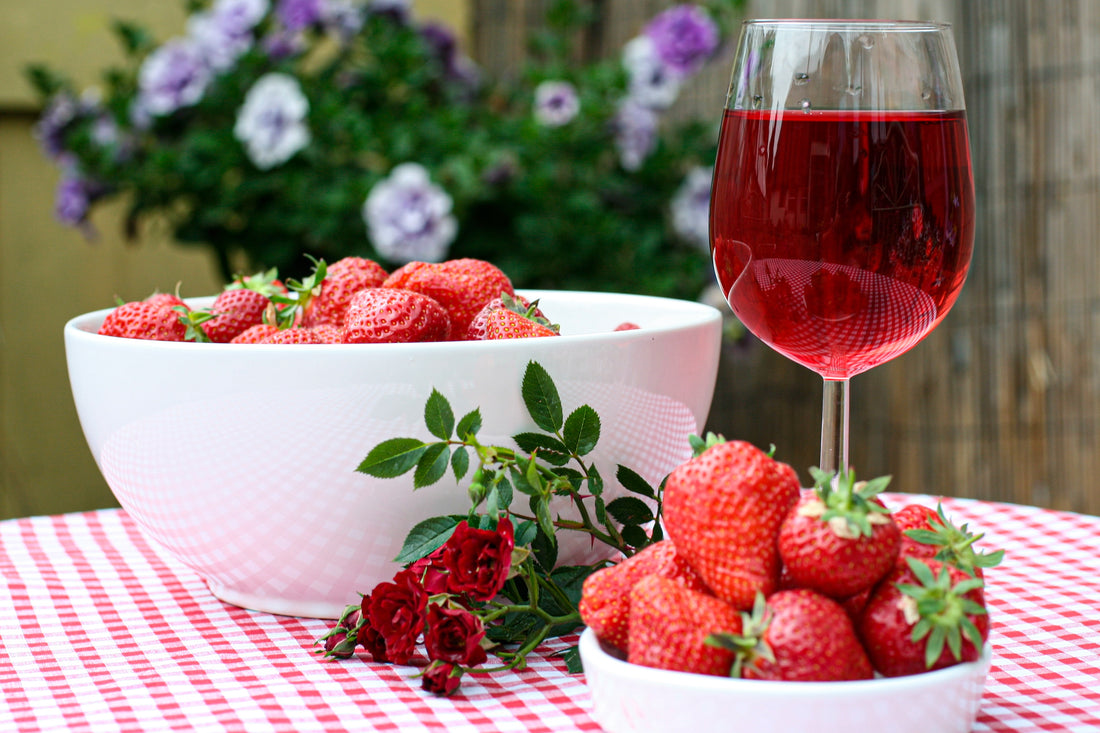 Strawberries Wine