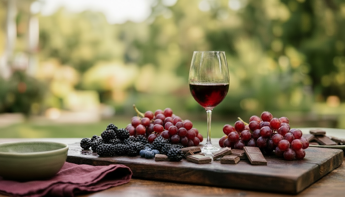 rustic-outdoor-sweet-red-wine