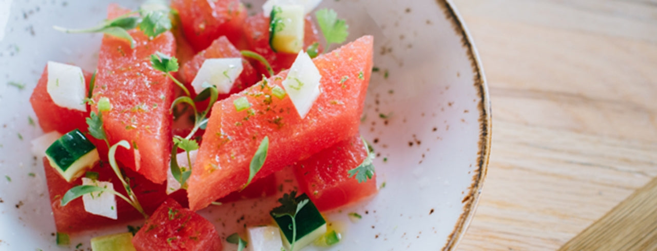 Watermelon Jicama Salad