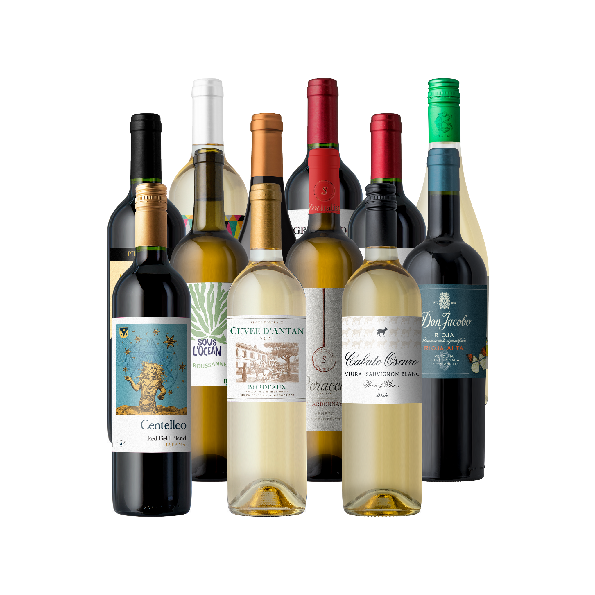 WI - European Classics Set - 12-Bottle - Mixed