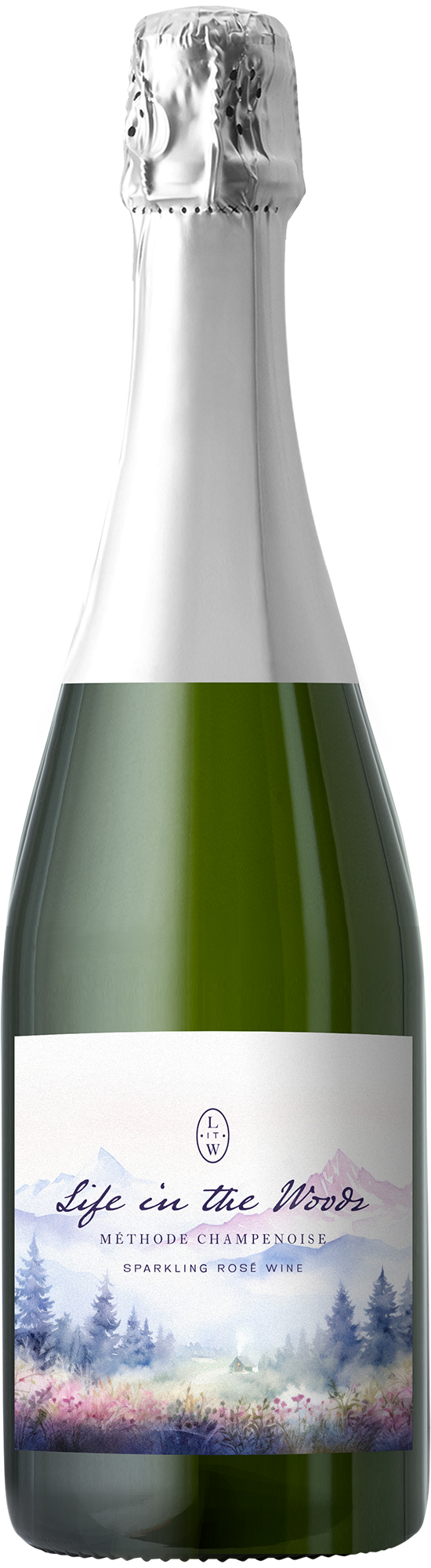 2021 Life in the Woods Sparkling Rosé Wine