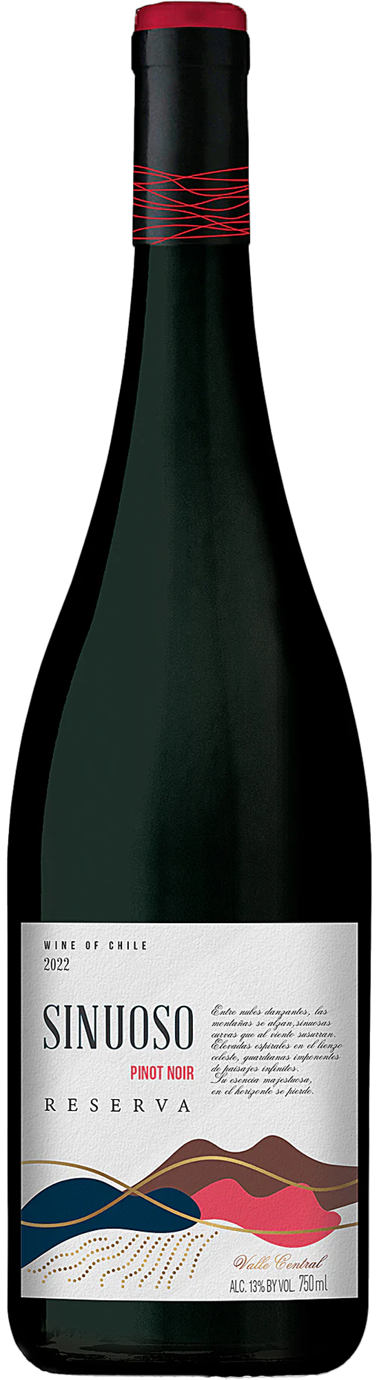 2022 Sinuoso Pinot Noir Reserva