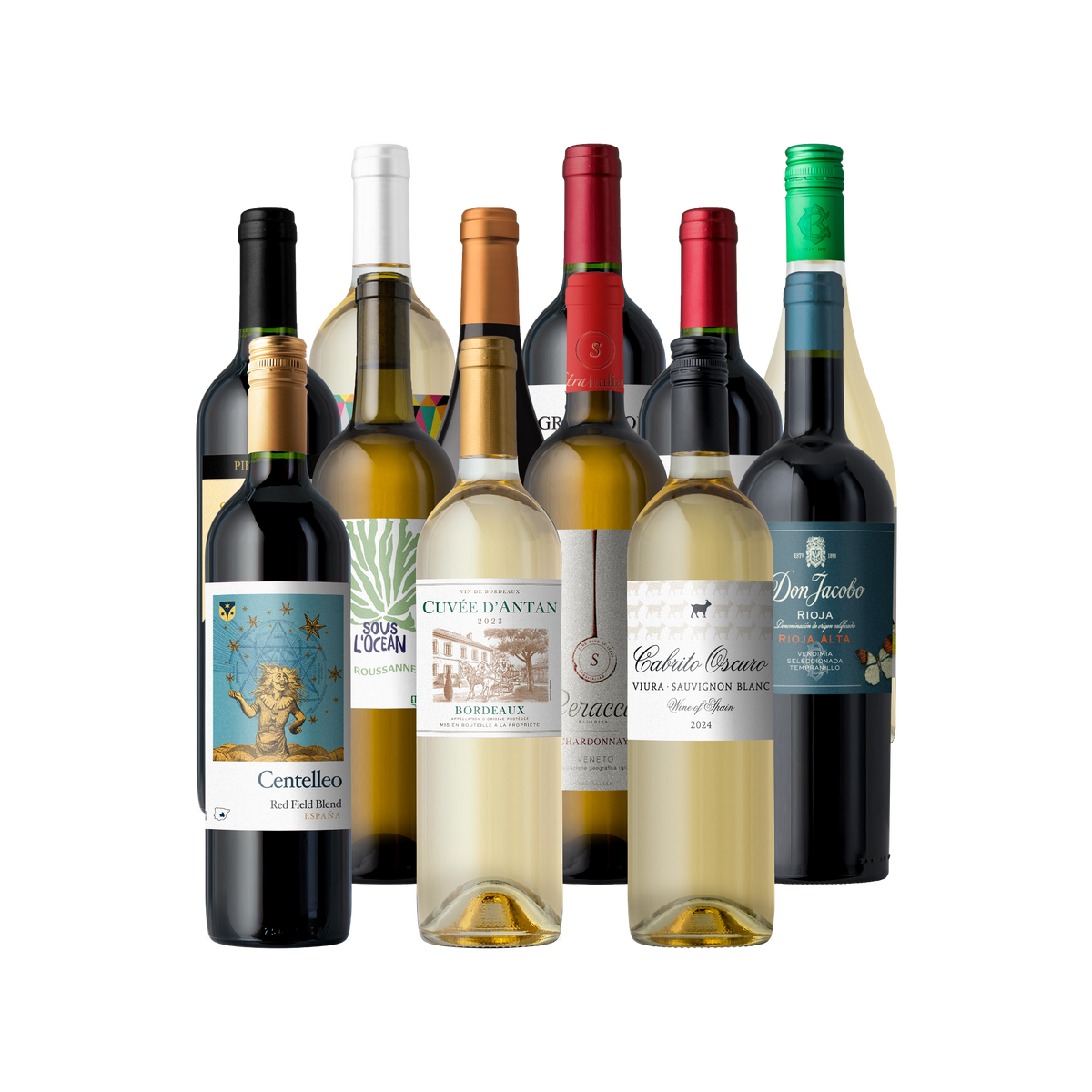 WI - European Classics Set - 12-Bottle - Mixed