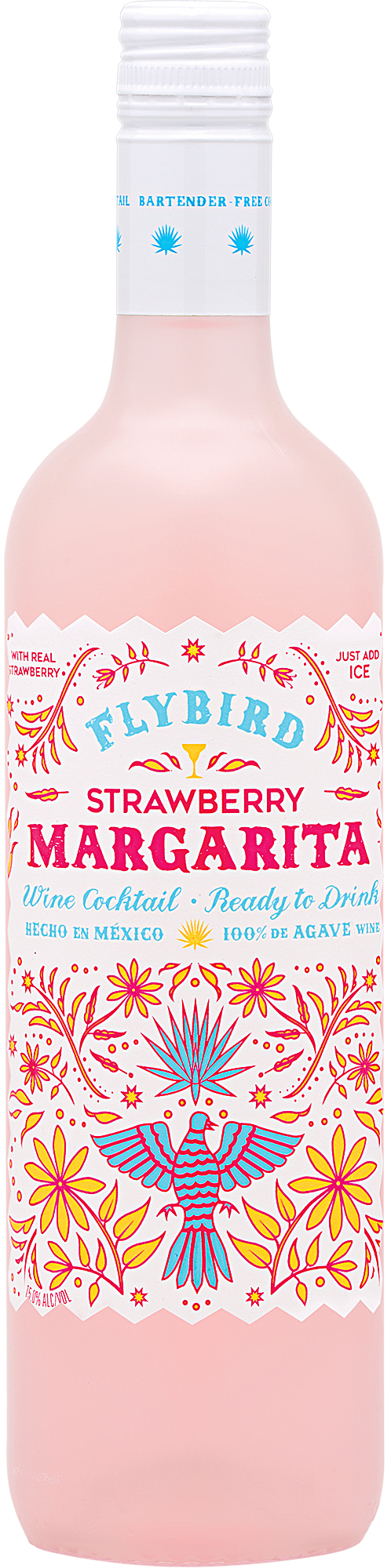 Flybird Ready-to-Drink Strawberry Margarita