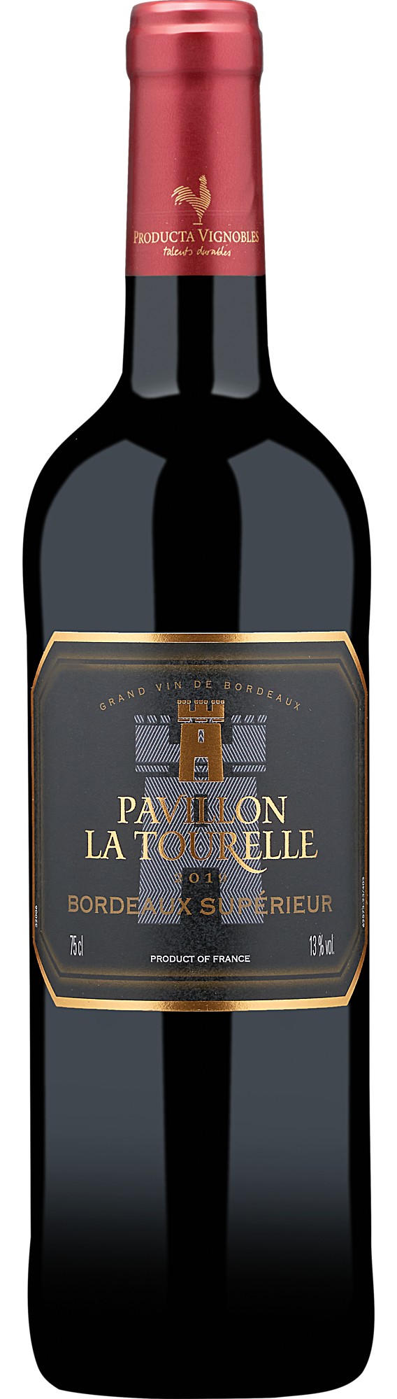 2019 Pavillon La Tourelle Bordeaux Supérieur Rouge