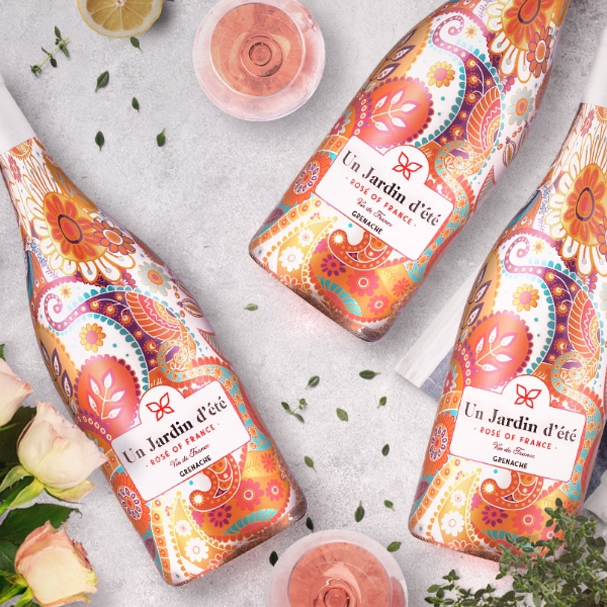 2020 Un Jardin d'Été Rosé Magnum Trio