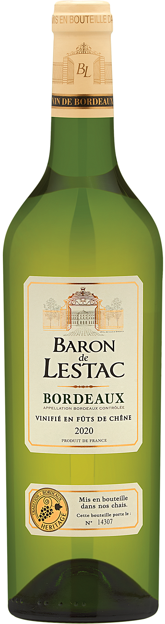 2020 Baron de Lestac Bordeaux Blanc