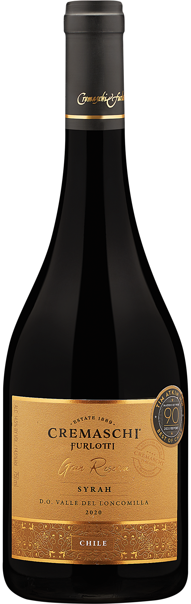 2020 Cremaschi Furlotti Gran Reserva Syrah