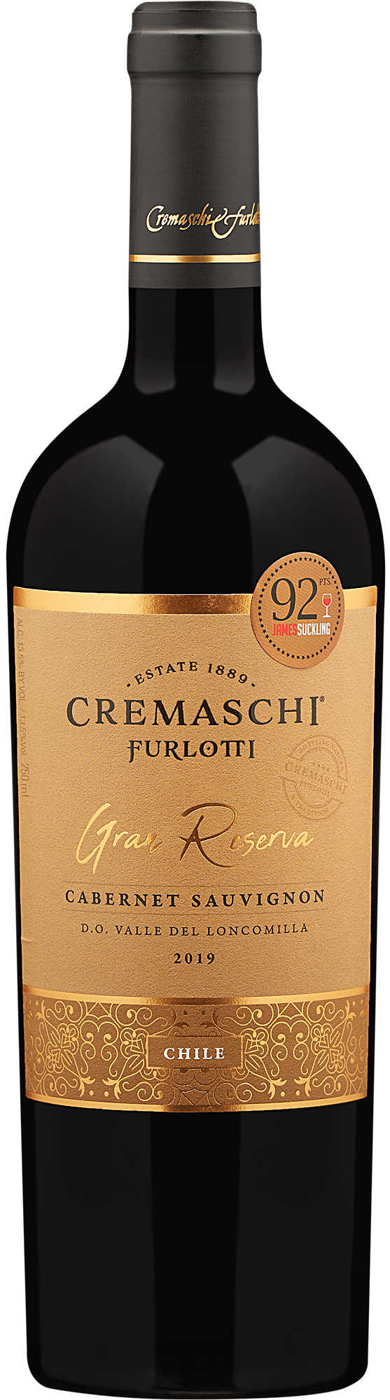 2019 Cremaschi Furlotti Gran Reserva Cabernet Sauvignon
