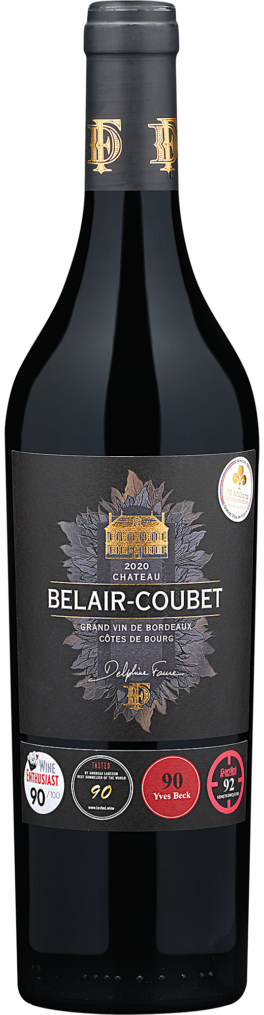 2020 Château Belair-Coubet Côtes de Bourg Bordeaux Rouge