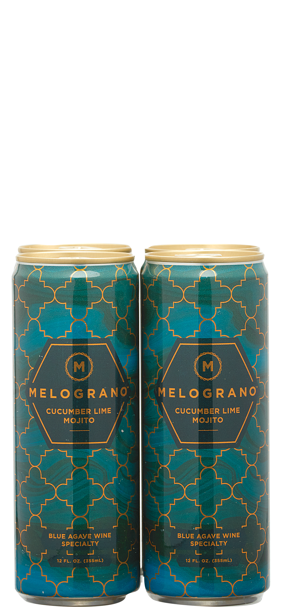 Melograno Canned Ready-to-Drink Cocktail Cucumber Mojito 4-Pack