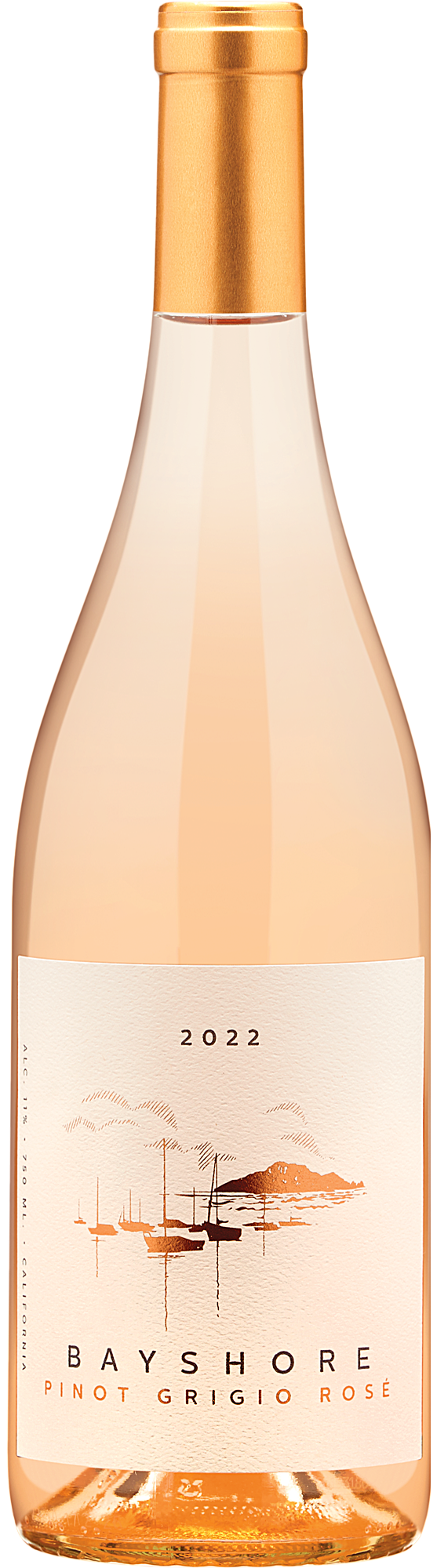 2022 Bayshore Vintners Pinot Grigio Rosé