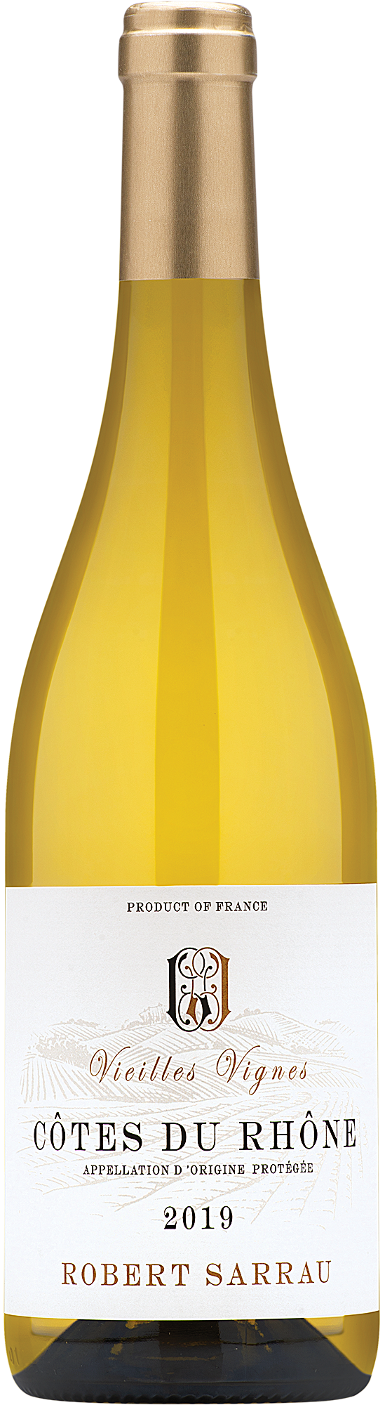 2019 Robert Sarrau Côtes du Rhône Blanc Vieilles Vignes