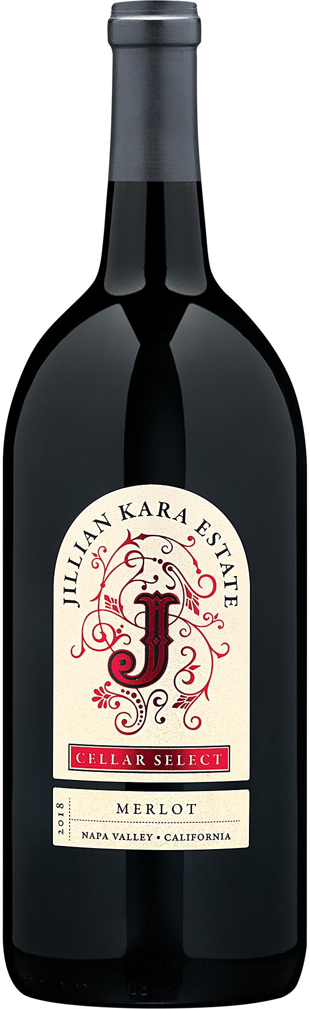 2018 Jillian Kara  Estate Cellar Select Napa Valley Merlot 1.5L
