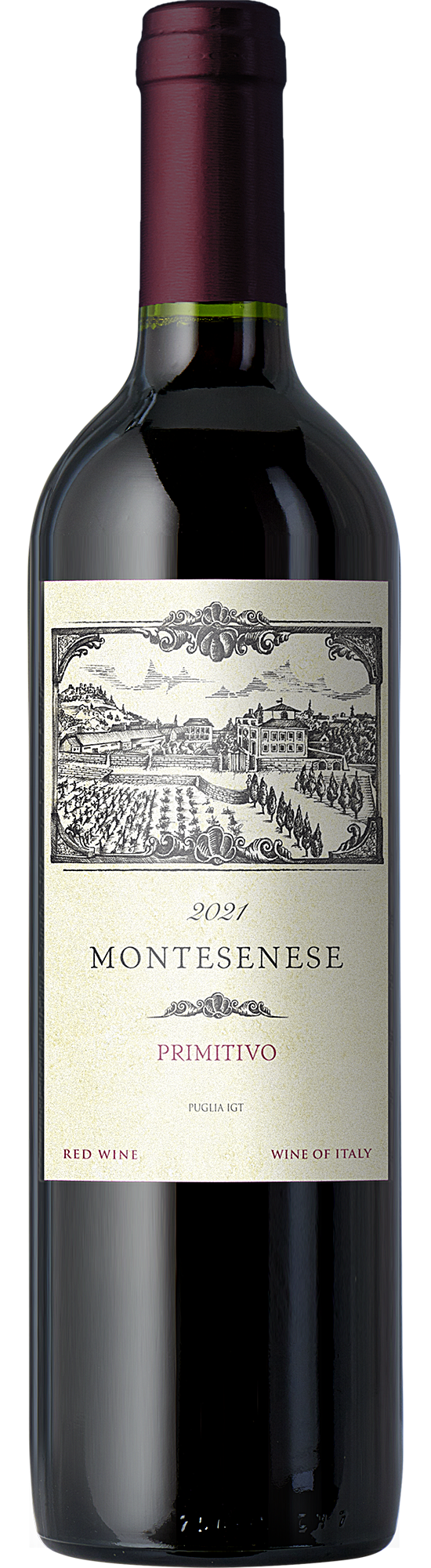 2021 Montensense Primitivo