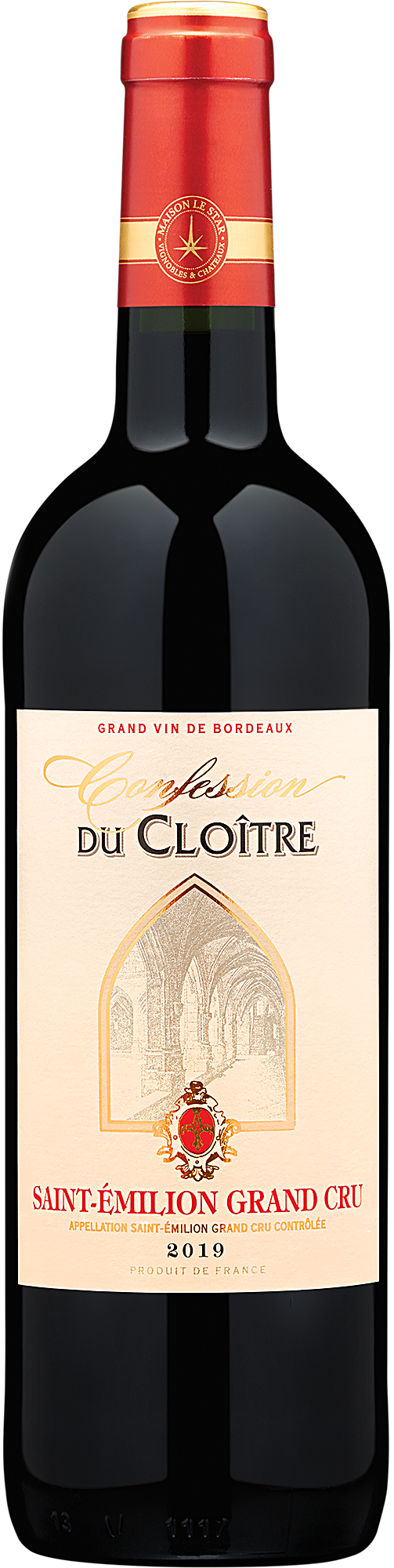2019 Confession du Cloître Saint-Émilion Grand Cru Bordeaux Rouge