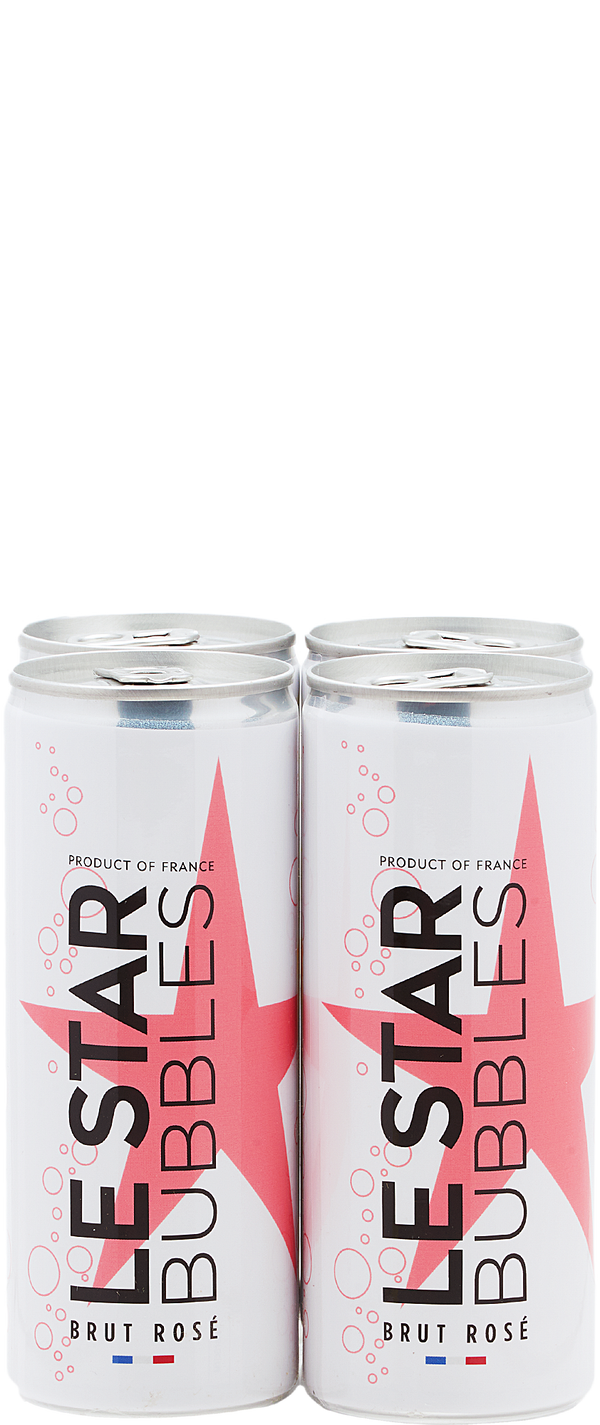 Le Star Bubbles Rosé Canned 4-Pack