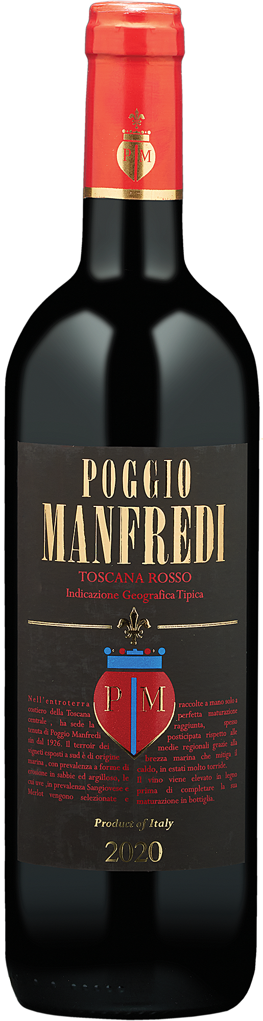 2020 Poggio Manfredi Toscana Rosso I.G.T.