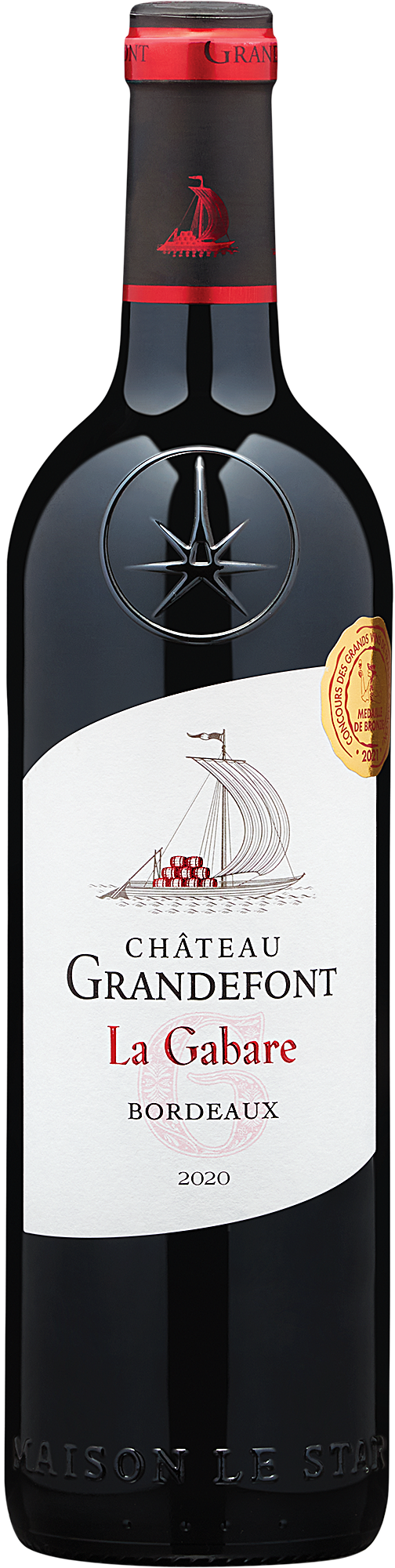 2020 Château Grandefont La Gabare Bordeaux