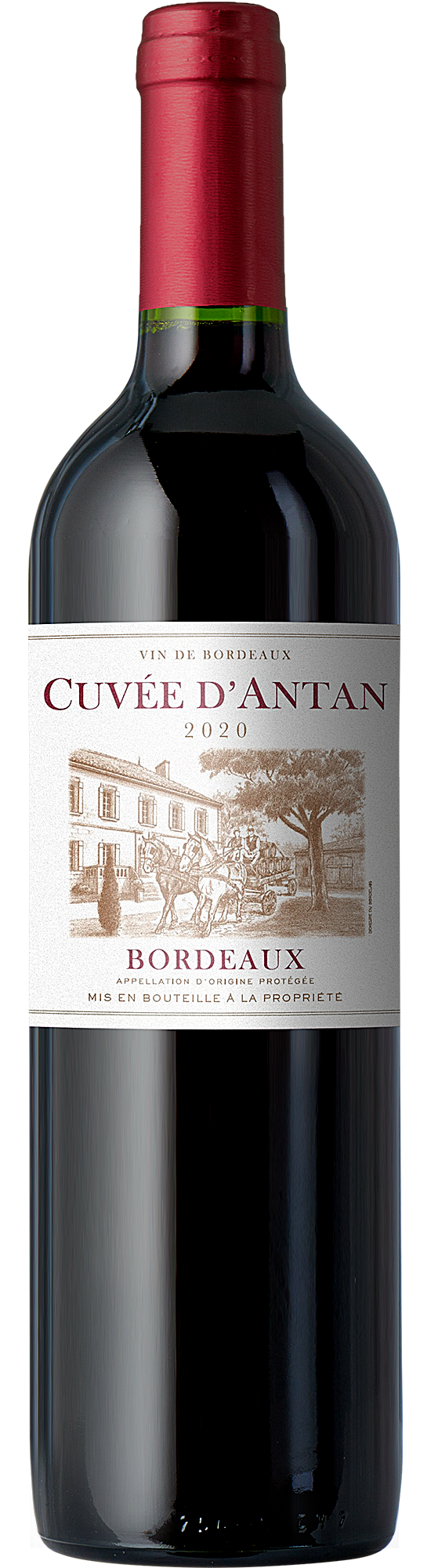 2020 Cuvée d'Antan AOP Bordeaux Rouge