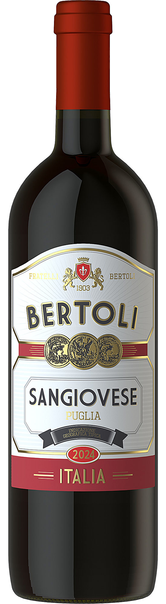 2024 Bertoli Sangiovese I.G.T. Puglia