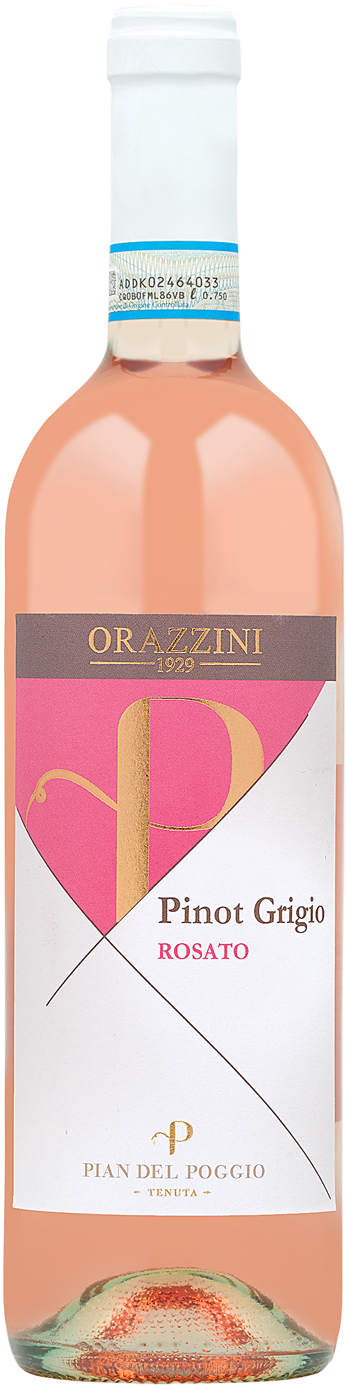 2022 Pian del Poggio Pinot Grigio Rosato D.O.C.