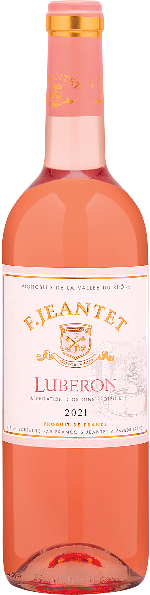 2021 F. Jeantet Luberon A.O.P. Rosé