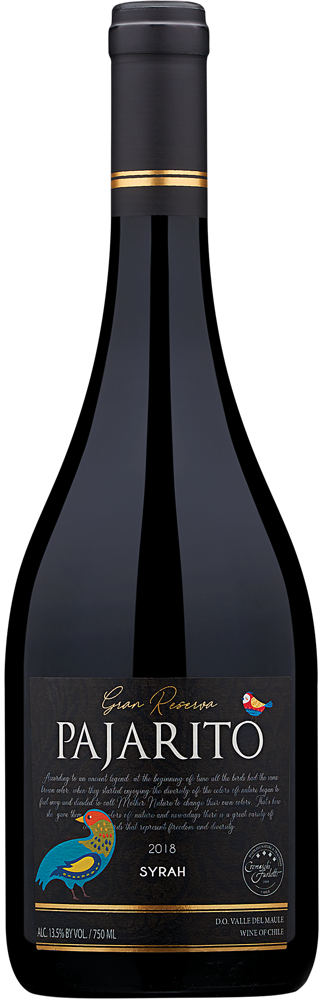 2018 Pajarito Gran Reserva Syrah