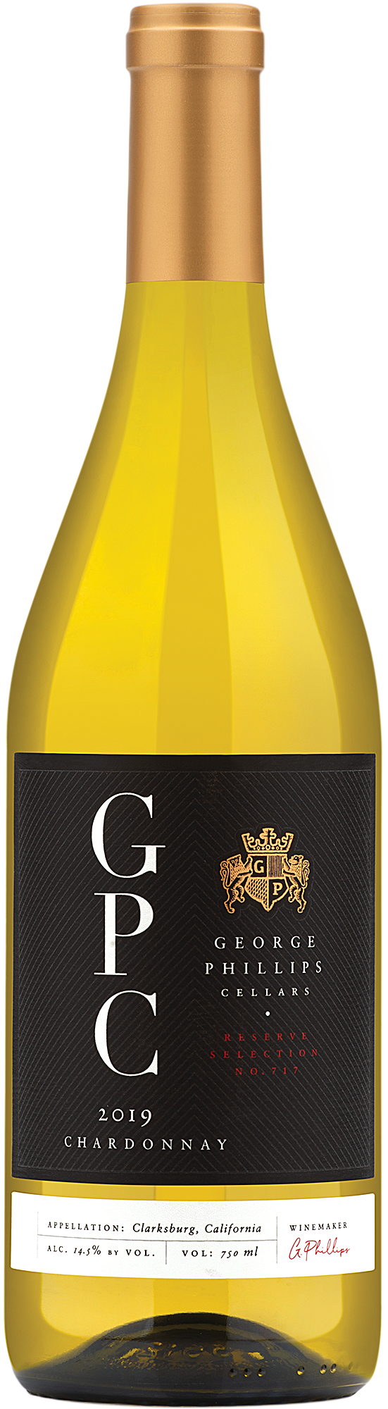 2019 George Phillips Reserve Selection No. 717 Clarksburg Chardonnay