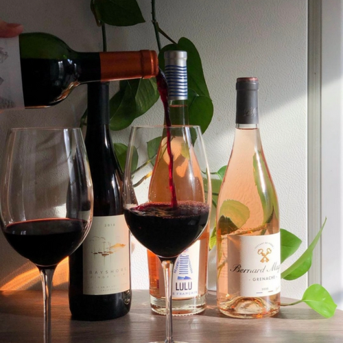 Wine Bottles and wine glasses